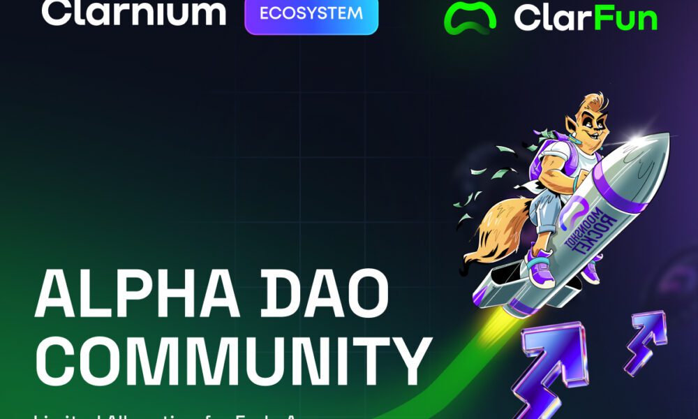 your-fast-track-to-new-token-launches-–-join-clarnium’s-alpha-dao-today